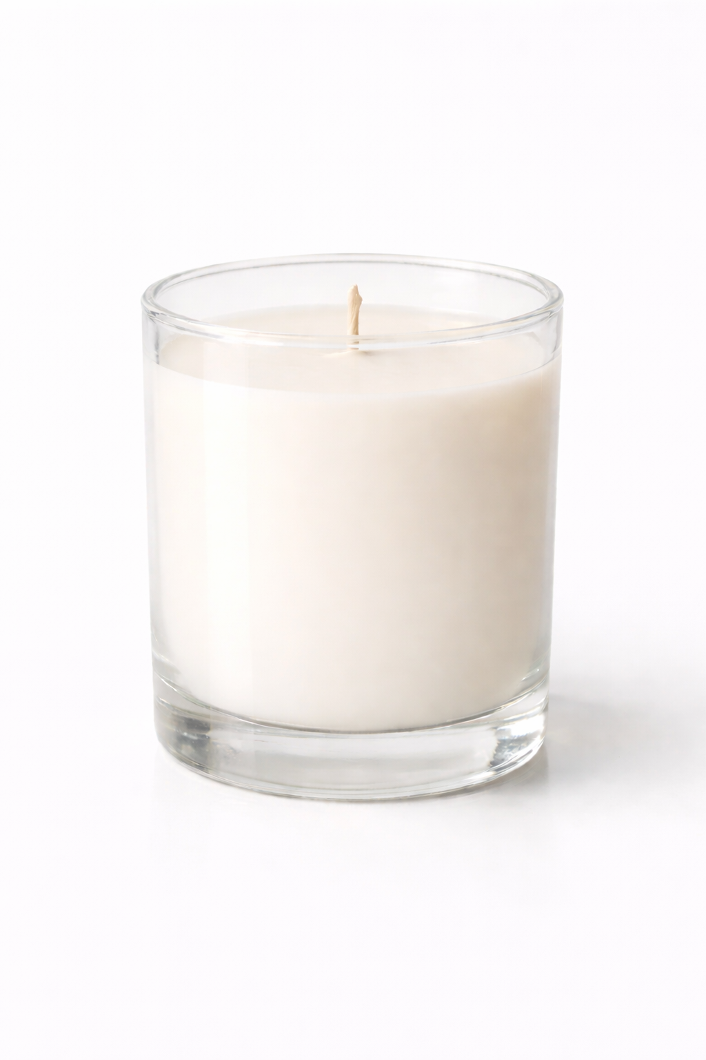 plain glass candle jar without label candle brand packaging before custom printing